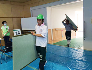 石川県総合防災訓練に参加。