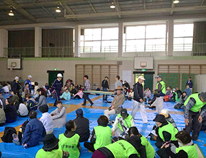 大阪府堺市の防災訓練に参加。