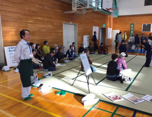 岐阜県羽島市の防災訓練に参加。