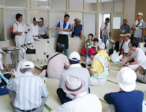 奈良市防災訓練に参加。