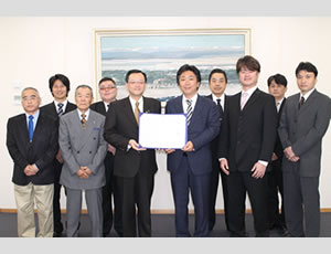 神奈川県平塚市との防災協定を締結。